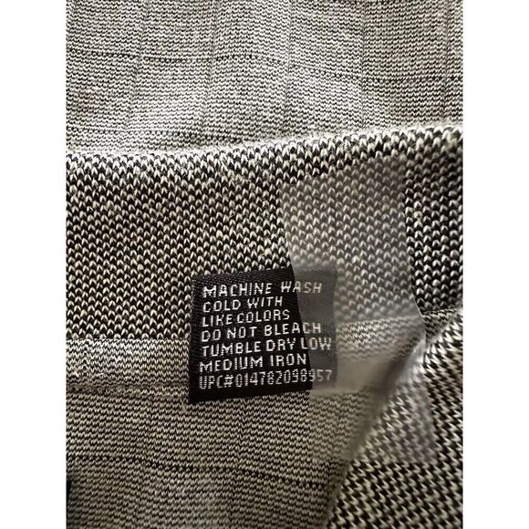 Haggar Polo shirt Mens XL extra large Lite Grey Textured Golf Active Fast Ship - Picture 6 of 8